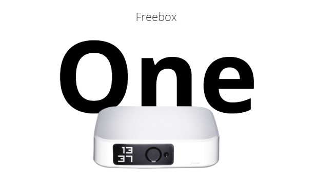 Freebox One pas chère