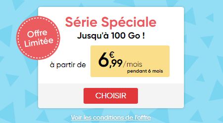 Forfait Prixtel ajustable pas cher