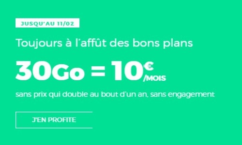 le forfait RED 30Go