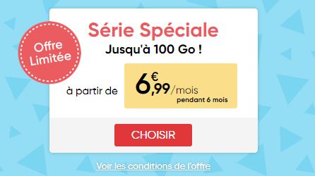 Prixtel de 10 à 100Go