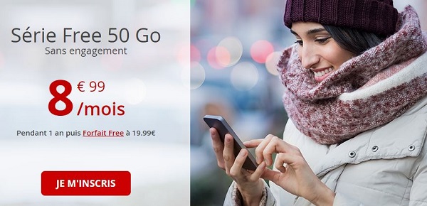 Forfait mobile 50Go