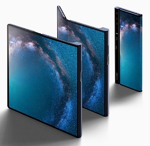 Huawei Mate X pliable