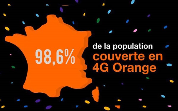 Orange couvre 98.6% de la population française