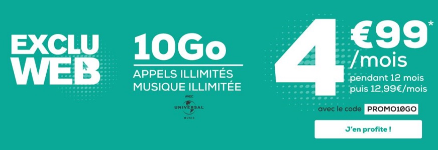 La Poste Mobile 10Go