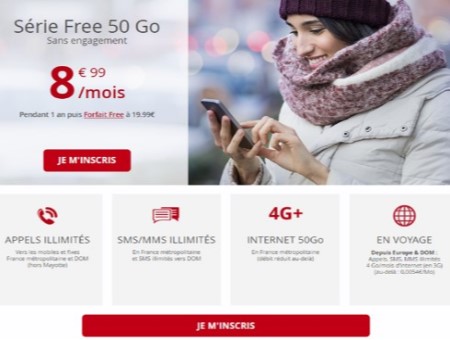 la serie Free 50Go