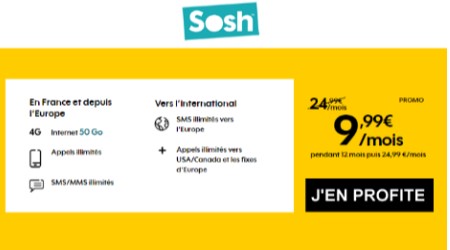 le forfait SOSH 50Go