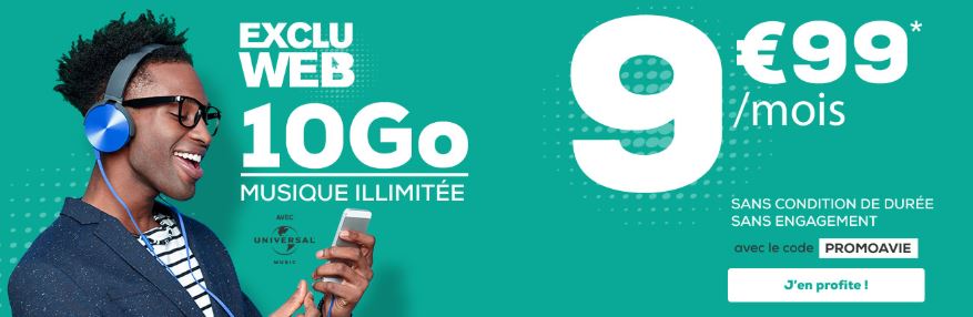 Forfait La Poste Mobile 10Go