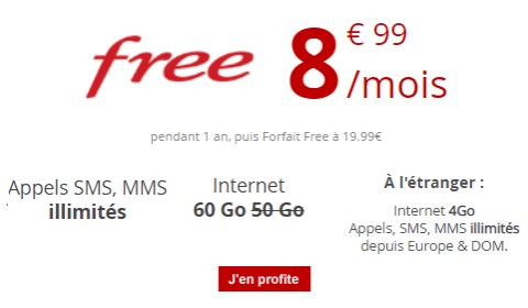 serie free mobile 50go