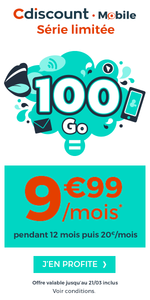 Série Limitée Cdiscount Mobile