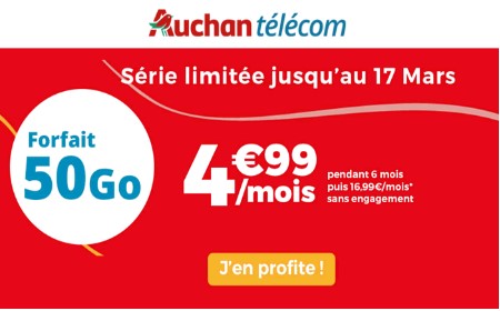 auchan telecom 50go