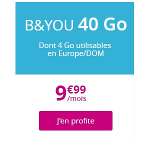 forfait 40go bandyou