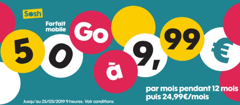promo-forfait-sosh-50-Go-mars-2019