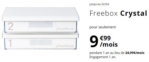 Freebox Crystal ADSL