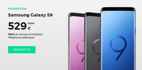 Samsung Galaxy S9 RED by SFR