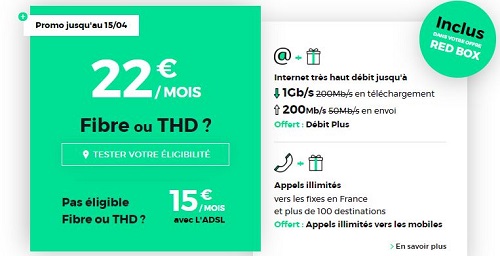 Promo RED Box RED by SFR