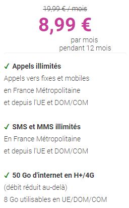Forfait Coriolis 50Go