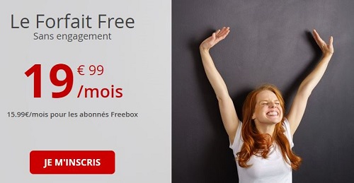 Forfait Free Mobile 100Go