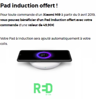 red-pad-induction-offert-xiaomi-mi9