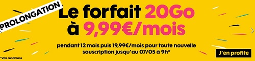 Forfait 20Go Sosh