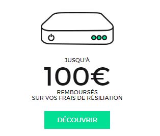 Remboursement de 100€ chez RED by SFR
