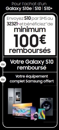 opération spéciale boulanger samsung