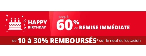 Anniversaire Club R Rakuten