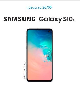 Samsung Galaxy S10 pas cher