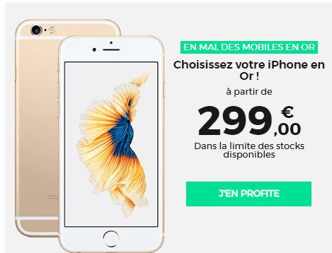 iPhone pas cher RED by SFR