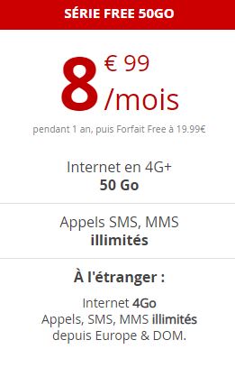Série Free 50 Go