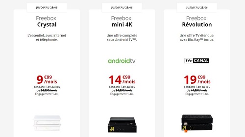 Freebox en promo
