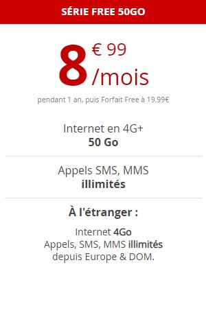 Forfait Free