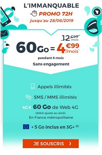 Forfait Cdiscount Mobile pas cher