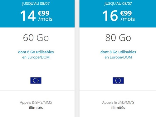 Forfaits B&You en promo