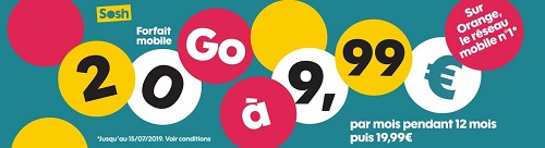 Forfait SOSH 20Go