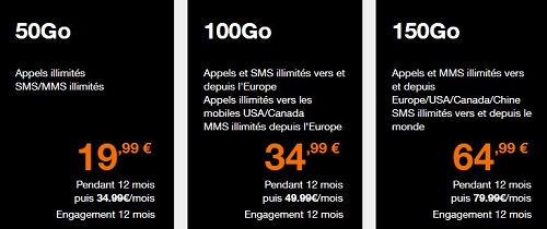 Forfaits mobiles Orange en promo