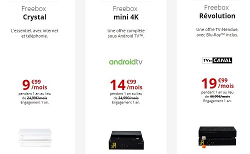 Freebox en promo