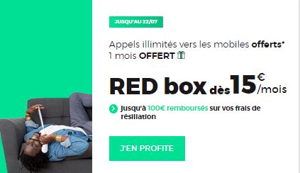 RED BOX en promo