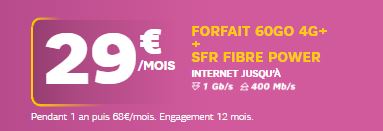 Pack rentrée SFR