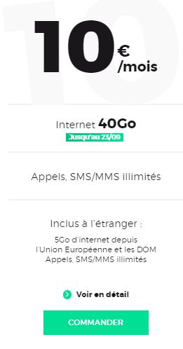 Forfait RED by SFR pas cher
