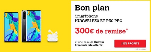 300€ de remise Darty Huawei