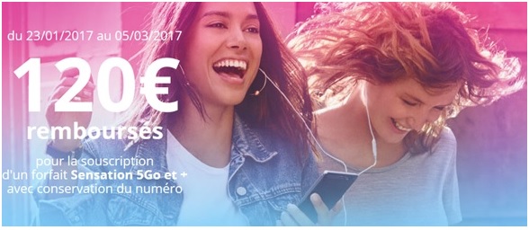 Bouygues Telecom : 120 euros remboursés jusqu'au 5 mars