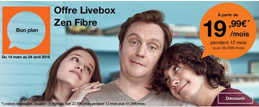 La Fibre à prix réduit chez Orange