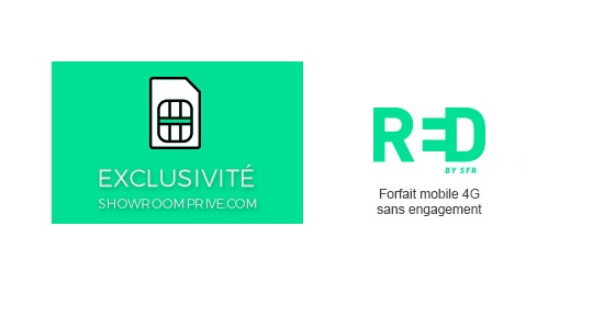 RED by SFR : Un forfait à prix canon disponible en vente privée
