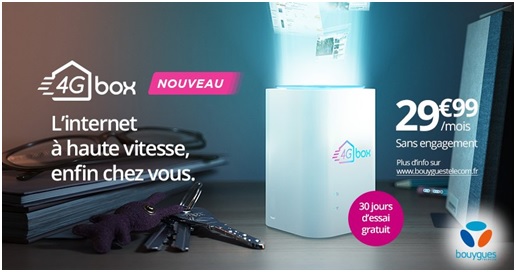 4G Box : La nouvelle box 4G de l'opérateur Bouygues Telecom