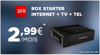Tout savoir sur la nouvelle vente privée SFR Box Starter