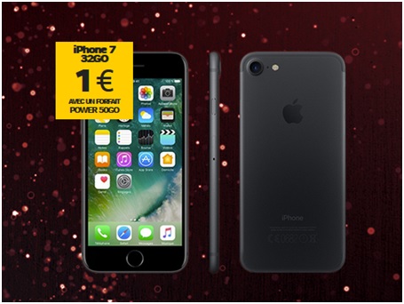 L'iPhone 7 à prix réduit chez SFR pour le Black Friday
