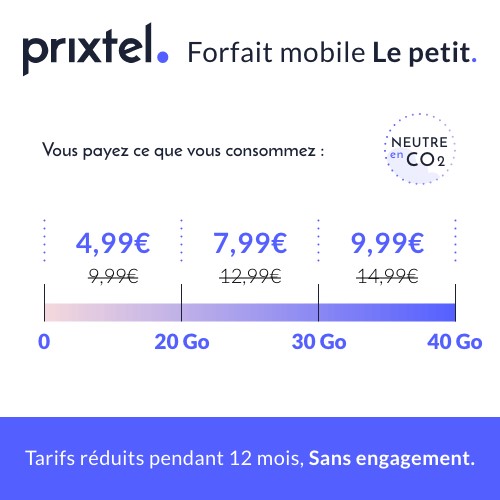 prolongation promo forfait mobile Le petit de prixtel des 4,99 ?