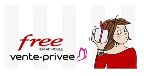 Top départ pour la vente privée Free Mobile : Le forfait illimité 100Go à moins de 1 euro
