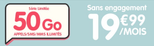 La Série Limitée 50Go de NRJ Mobile sous toutes ses coutures ... 