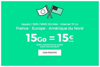 RED by SFR : Ne ratez pas la Série Limitée 15Go 100% Roaming
